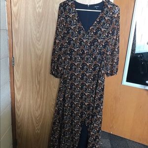 Madewell midi maxi dress